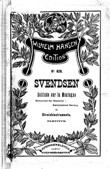 Partition complète, Sæterjentens Søndag, The Herdgirl s Sunday, Bull, Ole