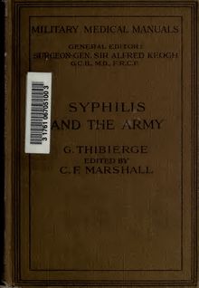 Syphilis and the army