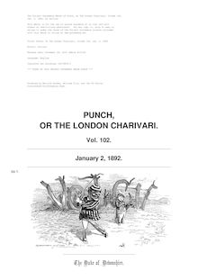 Punch, Or The London Charivari, Volume 102, Jan. 2, 1892