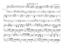 Partition complète, Studiostile, No.5, Cellitti, Venanzio