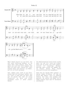 Partition Ps.62: Mein Seel ist still en meinem Gott, SWV 159, Becker Psalter, Op.5