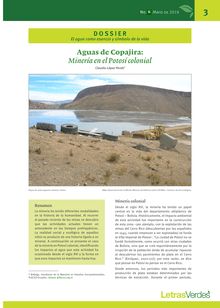 Aguas de Copajira : minería en el Potosí colonial