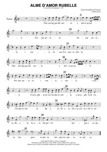 Partition ténor (ténor enregistrement ), madrigaux, Book 6, Gesualdo, Carlo par Carlo Gesualdo