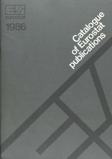 Catalogue of Eurostat publications 1986