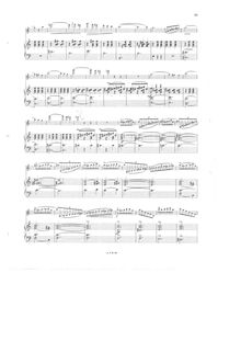 Partition de piano - , partie 2, violon Concerto, Concert für Violine mit Begleitung des Orchesters