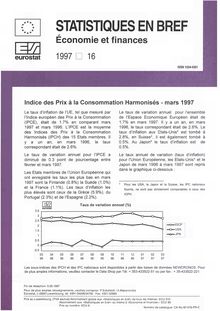 Indice des prix à la consommation harmonisés