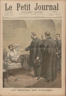LE PETIT JOURNAL SUPPLEMENT ILLUSTRE  N° 426 du 15 janvier 1899