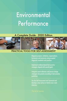 Environmental Performance A Complete Guide - 2020 Edition