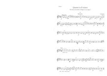Partition parties complètes, corde quatuor No.12, B minor, Asplmayr, Franz