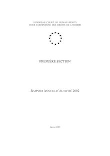 Section 1 - PREMIÈRE SECTION
