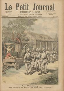LE PETIT JOURNAL SUPPLEMENT ILLUSTRE  N° 105 du 26 novembre 1892