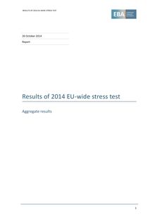 Stress Test : Rapport
