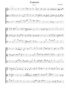 Partition Fantasia No.13 – partition complète, Fantasie per cantar et sonar con ogni sorte d’istrumenti