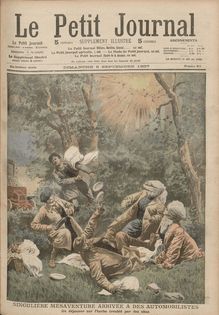 LE PETIT JOURNAL SUPPLEMENT ILLUSTRE  N° 877 du 08 septembre 1907