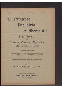 El progreso industrial y mercantil, n. 138 (1909)