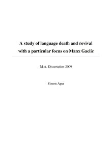 An assessment of the current state of the Manx Gaelic language