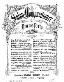 Partition complète, Le Bananier, Le Bananier - Chanson nègre, Gottschalk, Louis Moreau par Louis Moreau Gottschalk