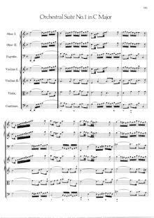 Partition complète (alternate scan),  No.1, Overture, C major