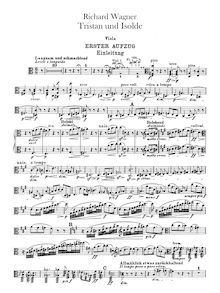 Partition altos, Tristan und Isolde, Wagner, Richard