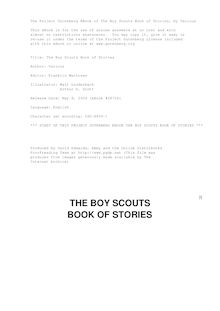 The Boy Scouts Book of Stories