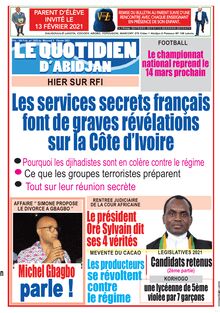 Le Quotidien d’Abidjan n°3020 - du mercredi 03 février 2021