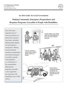 Making Community Emergency Preparedness and Response Programs ...