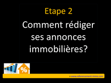 support de cours formation comment rediger une annonce immobiliere