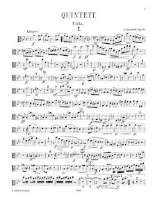 Partition viole de gambe, Piano quintette, Op.40, G minor, Davydov, Karl