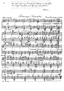 Partition No., Passacaglia, 4 Intermezzi, Op.19, Kreuzhage, Eduard