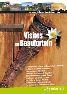 12pagesVisites beaufortain 2009.indd
