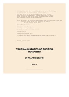 Phil Purcel, The Pig-Driver; The Geography Of An Irish Oath; The Lianhan Shee - Traits And Stories Of The Irish Peasantry, The Works of - William Carleton, Volume Three
