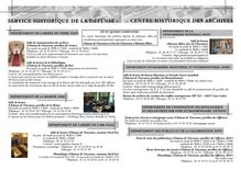 centre HistOrique Des arcHiVes serVice HistOrique De la DéFense  :