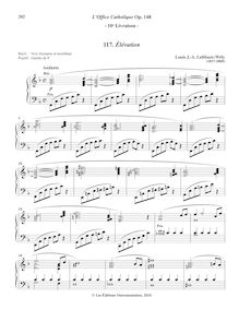 Partition 1, Élévation (F major), L’Office Catholique, Op.148, Lefébure-Wély, Louis James Alfred