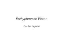Euthyphron de Platon 2 [Mode de compatibilité]