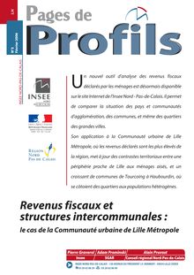 Revenus fiscaux et structures intercommunales :le cas de la Communauté urbaine de Lille Métropole