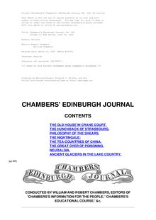 Chambers s Edinburgh Journal, No. 442 - Volume 17, New Series, June 19, 1852
