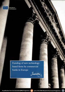 Funding of new technology-based firms by commercial banks in Europe