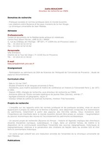 Acrobat pdf - Joëlle BEAUCAMP Directeur de recherche au CNRS ...