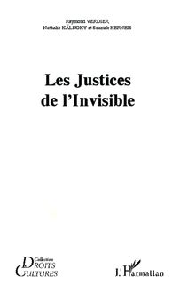 Les Justices de l Invisible