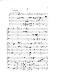 Partition Sonata No.2, Hortus Musicus, Reincken, Johann Adam