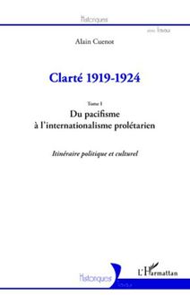Clarté 1919-1924 (Tome I)