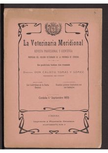 La Veterinaria Meridional, n. 03 (1905)