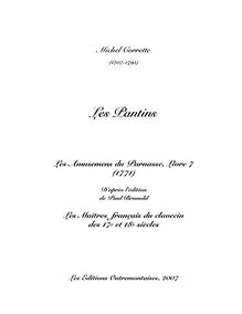 Partition complète, Les Pantins, Corrette, Michel