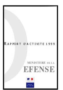 Rapport d activité 1999