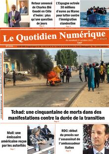 Le Quotidien Numérique d’Afrique n°2056 - Du vendredi 21 octobre 2022