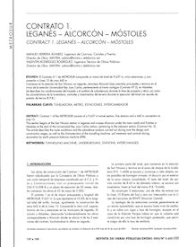 Contrato 1: Leganés-Alcorcón-Móstoles (Contract 1: Leganés-Alcorcón-Móstoles)