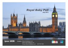 Sondage sur le "Royal Baby" (ENG) - Ipsos Mori