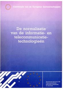 De normalisatie van de informatie- en telecommunicatietechnologieën