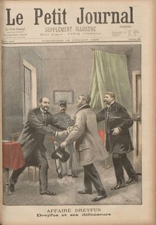 LE PETIT JOURNAL SUPPLEMENT ILLUSTRE  N° 452 du 16 juillet 1899