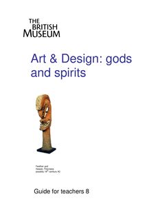 "Art and design: gods and spirits" (guide for teachers)